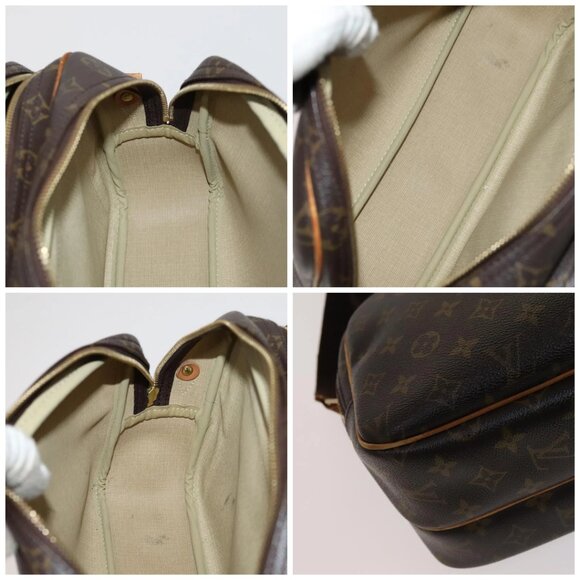 LOUIS VUITTON Monogram Reporter PM Shoulder Bag